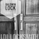 Locksmith Pictures Gallery Baldwin handle set installation, repair replacement
