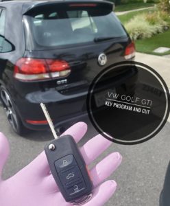 Volkswagen Key and remote made on site