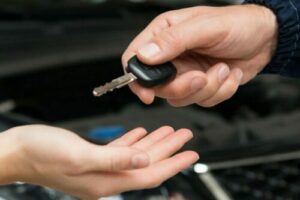 Automotive locksmith services car key